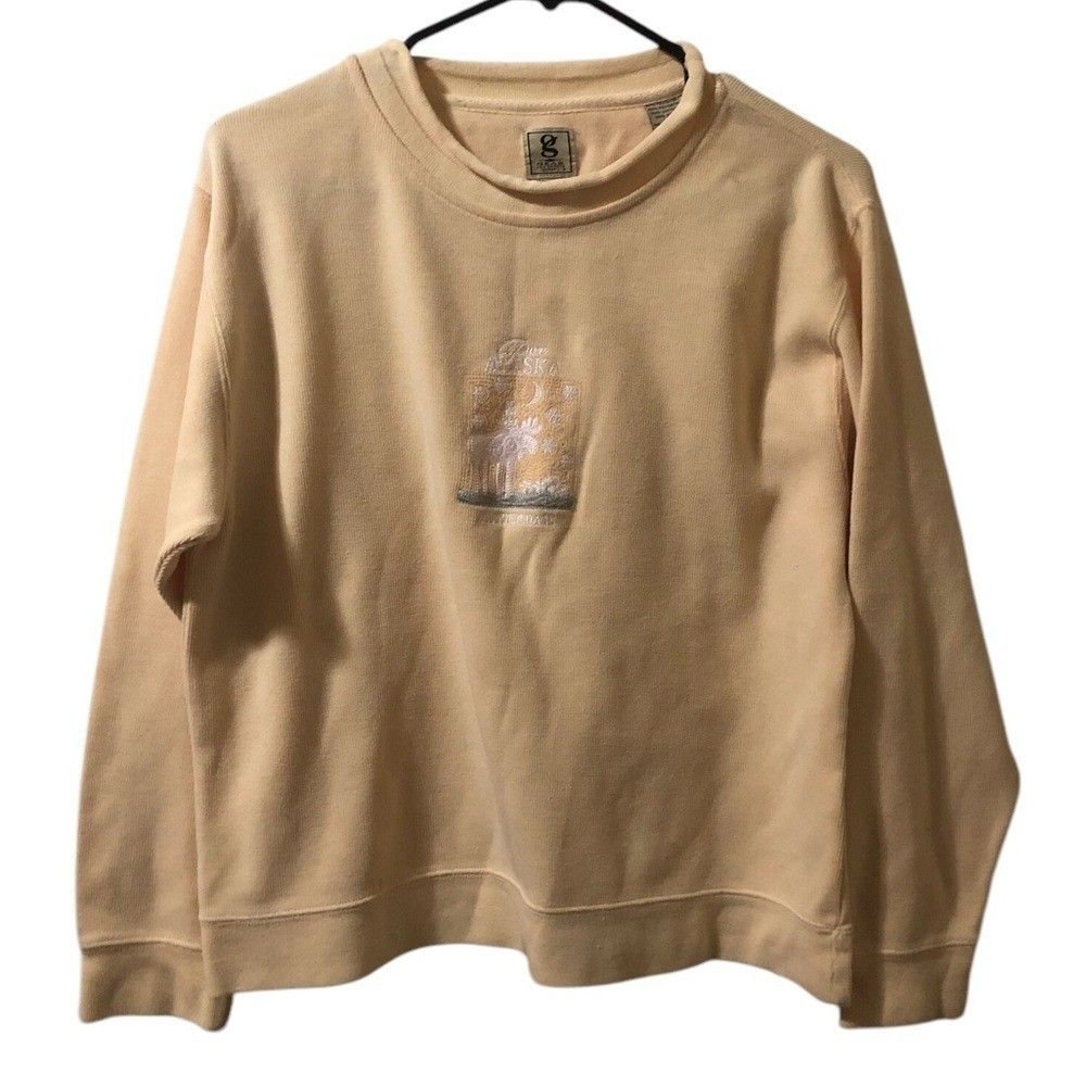 Gear For Sports Pure Alaska Sweatshirt Women Small S Peach Moose Amsterdam